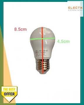 GE 3W LED Bulb E27 Daylight 6500K 220V ( GE)