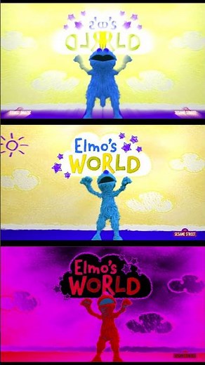 Sesame Street Elmo’s Wonderful World Song Intro Logo Sponsored By: Klasky Csupo 2001 Effects