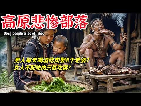A Mysterious Tribe on the Tibetan Plateau: Women Are Forbidden from Eating Meat? #tribe #tibetan