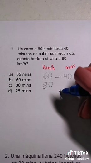 Proporcionalidad inversa #matescondeny #matesfaciles #matematica #matemáticas