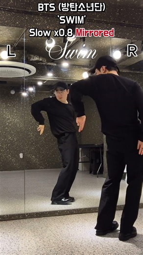 BTS (방탄소년단) ‘SWIM' | Dance Tutorial (0.8x Slow, Mirrored) #방탄소년단 #BTS #BTS_SWIM