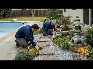 Japanese Garden Builds: 14 Breathtaking Before & After Makeovers