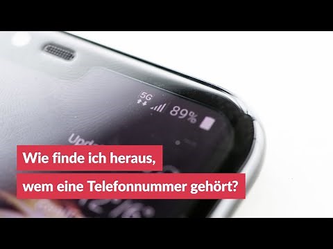 Wie finde ich heraus, wem eine Telefonnummer gehört?