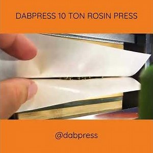 Dabpress 10-Ton Hydraulic Rosin Extraction Press