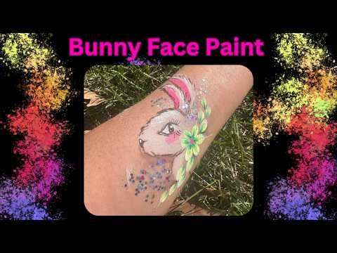 Bunny Face Paint~ Arielpaints