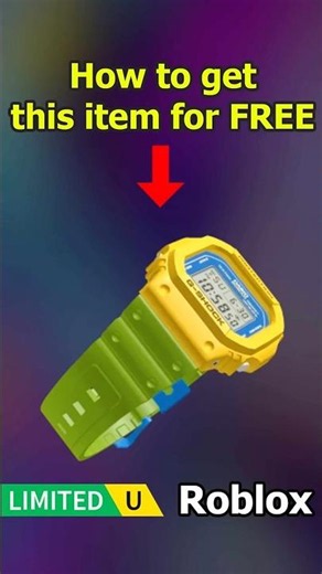 FREE UGC LIMITED - HOW TO GET UGC G-SHOCK 5600 Noob in チャレンジスケートオビ G-SHOCK #roblox #freeugc #ugc