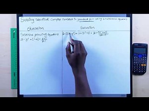mathematics level 4 complex number