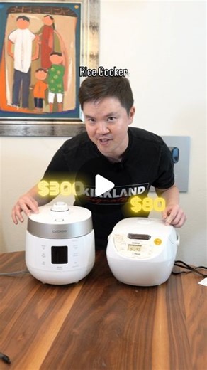 The Sushi Guy (photogami) on Instagram: "Rice cooker on 2 budgets. $80 Tiger brand vs $300 cuckoo pressurized rice cooker. Is it worth the difference? I bought both from Costco and wanted to see if the price difference is worth it #rice #thesushiguy #koreanfood #japanesefood"