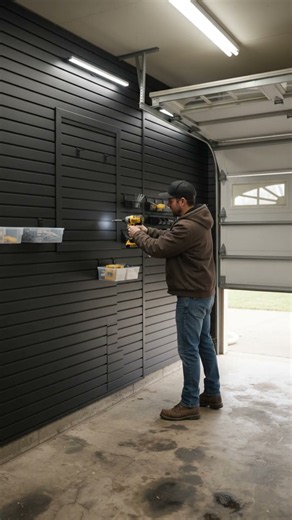 Step-by-Step Garage Transformation (Epoxy Floor & LED Hex Grid)