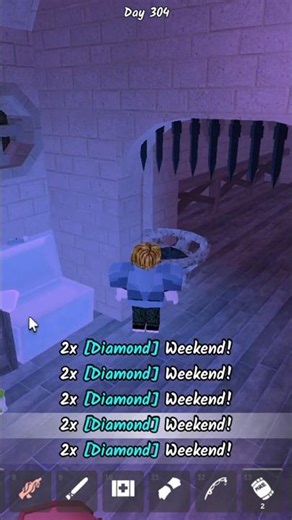 66 Gems in ONE Game 💎 | Double Diamonds Weekend | 99 Nights in the Forest