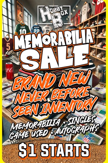 MONDAY MEMORABILIA MADNESS!!!! | eBay Live Video