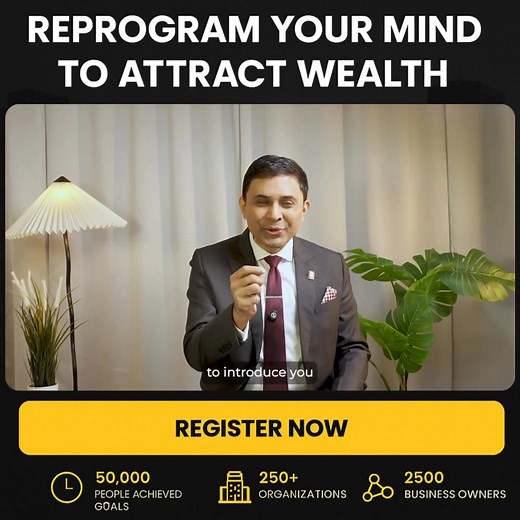 27 reactions | Feeling stuck despite your hard work? The problem isn't your effort; it's a hidden mental block holding you back. In this intensive 3-hour live masterclass, you will learn the proven 'Think & Grow Rich' formula to: ✅ Reprogram your subconscious mind. ✅ Break your invisible financial barriers. ✅ Start attracting the success you deserve. It's time to fix the root cause. Register now for just ₹99. | Success Mindpower | Facebook