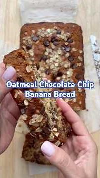 Oatmeal Chocolate Chip Banana Bread