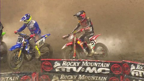 Supercross' biggest crashes, bashes, and passes