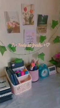 Desk Cleaning ✨ | Satisfying & Minimal Setup Reset🌸 #desksetup #youtubeshorts #shorts