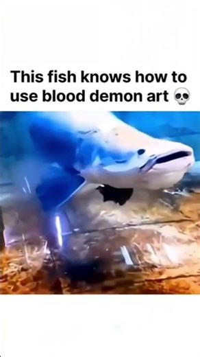this wish knows how to use blood demon art 💥💀☠️