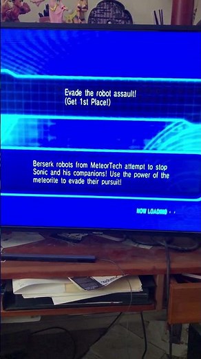 Sonic Riders Zero Gravity menu and options!