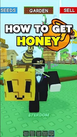 How to Get HONEY in Grow a Garden! #growagarden