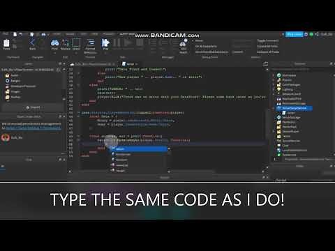 Data Stores - ROBLOX Studio Scripting Tutorial