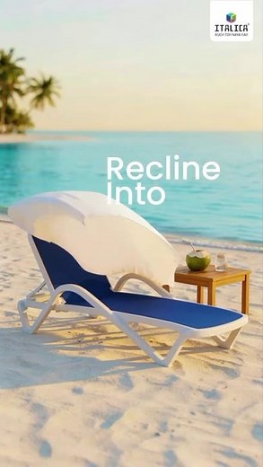 Premium Sun Lounger 8106 by Italica