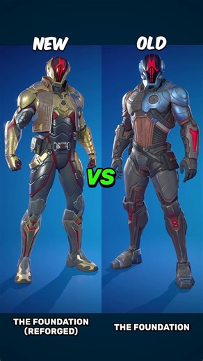 New vs Old Skins - Part 2 #shorts #fortnite