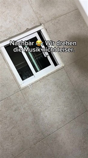 Wenn du laute Nachbarn hast, brauchst du das #Witz #LauteMusik #musik #Fest