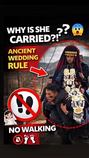 Why Yi Brides Are Carried Like This 😱 #worldwink