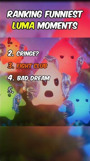 Ranking Funniest Luma Moments from Mario Galaxy