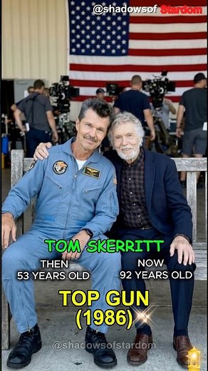 Top Gun Cast Then vs Now (1986–2025) 🥹 #shorts
