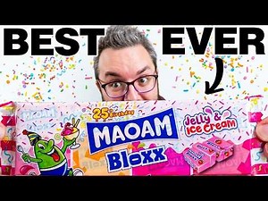 MAOAM 25th Anniversary! 🍦 Jelly & Ice Cream BLOXX 🍓 NEW FLAVOURS