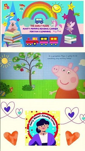 🐣 Peppa Pig’s Easter Egg Hunt | Read Aloud by Aunty Mimmi | Fun Spring Story for Kids!