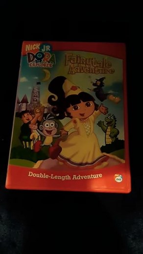 Dora the explorer fairytale adventure dvd unboxing