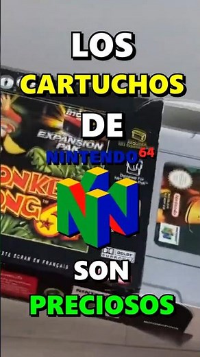 Nintendo 64 cartridges are beautiful 😍 #Nintendo64 #Shorts