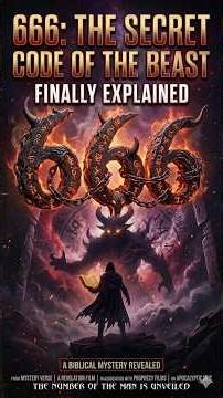 666 The Secret Code of the Beast Finally Explained #biblemystery #bibleverse #faith