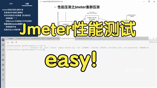 60分钟学完一套Jmeter性能测试实战