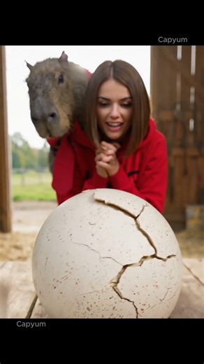 Cappy’s Turkey Was Stolen…💔🫣 The Race Changed Everything! 🦃⚡#shorts #capybara #animals