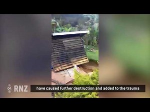 Papua New Guinea earthquake damage