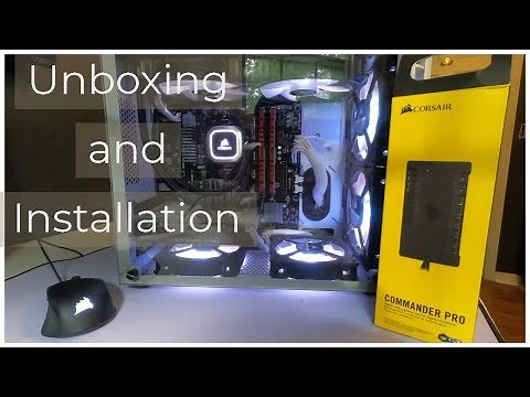 Corsair Commander Pro Unboxing and Installation