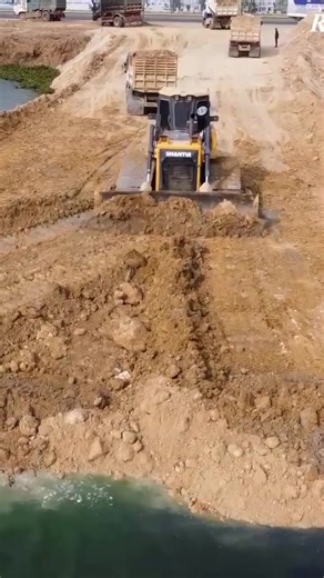 Excavator Try Recovery Road Roller Deep Stuck #recovery | Road Construction NY