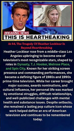 At 64, The Tragedy Of Heather Locklear Is Beyond Heartbreaking