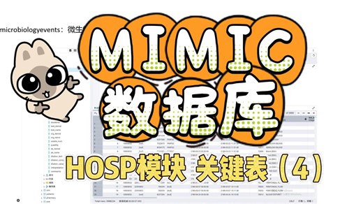 解锁MIMIC-IV!微生物学数据表microbiologyevents深度使用指南
