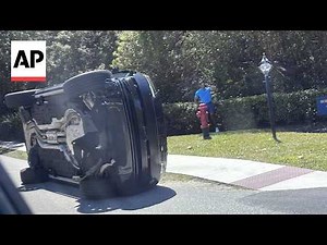 Tiger Woods arrested on suspicion of DUI after car crash