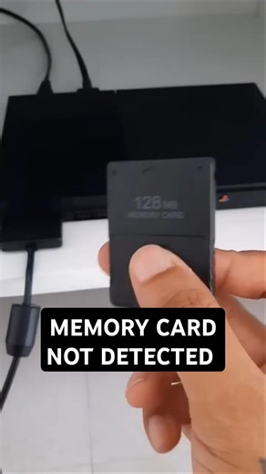 MEMORY CARD NOT DETECTED