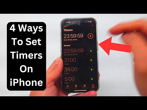 4 Ways To Set Timers On iPhone - SUPER EASY!