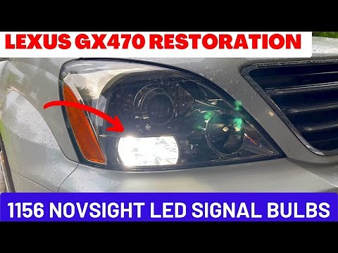 Upgrading 1156 LED Turn Signal & DRL Bulbs on Lexus GX470