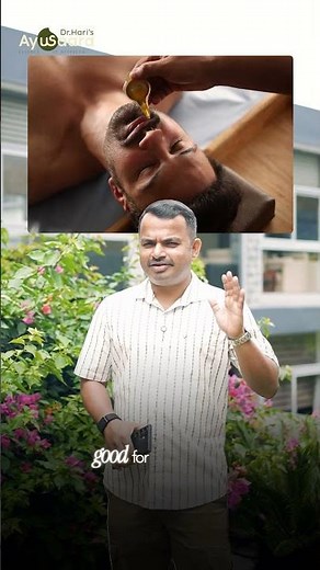 🌿 Nasyam: The Ayurvedic Nasal Therapy