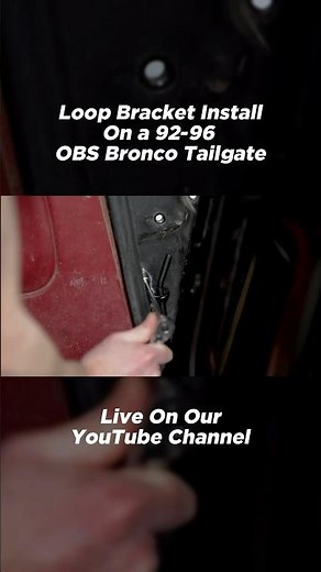 Pain level over 9000 😖 Check out the full 92-96 OBS Bronco Tailgate Restoration #latemodelresto