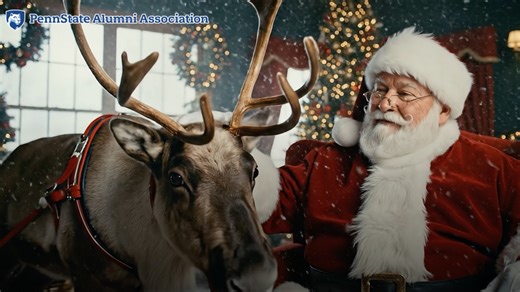 ’Twas the night before kickoff… Santa signed off—now it’s our turn. We Are ready for Pinstripe Bowl weekend 🏈 | Penn State Alumni Association