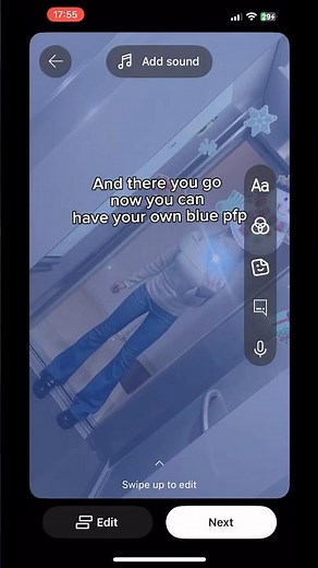 How to make your own blue pfp #spreadawarness #bluepfp #fyp #trending #awareness #shortsfeed