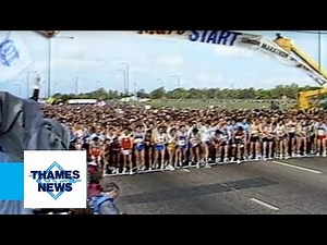 The 1985 London Marathon | Thames News Archive Footage